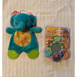 NWT Bright Starts and Nuby teethers